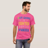 Spandex Sport Game Beachvolleybal T-shirt (Voorkant volledig)