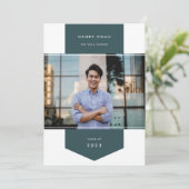 Spandoek | Aankondiging foto-Afstuderen (Staand voorkant)