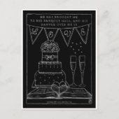 Spandoek boven mij is liefde Inspiratie Postkaart (Voorkant)