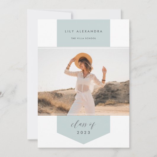 Spandoek | Foto-Afstuderen Aankondiging (Voorkant)