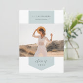 Spandoek | Foto-Afstuderen Aankondiging (Staand voorkant)