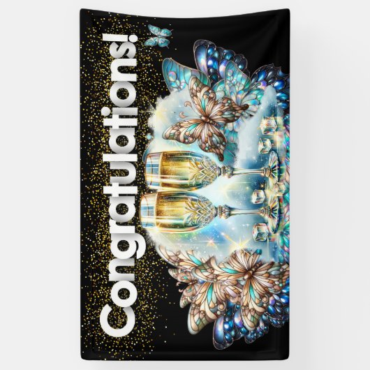 SPANDOEK TER CONGRATULATIE (Verticaal)