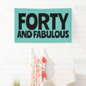 SPANDOEK VOOR VERJAARDAGSFEESTJE 40 (Insitu)