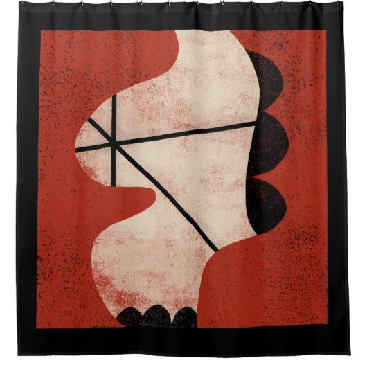 spandouchegordijn douchegordijn (Voorkant)