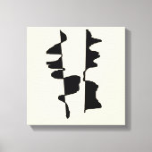 Spandraam Schilderij - Abstract Dubbelzijdig Canvas Afdruk (Voorkant)