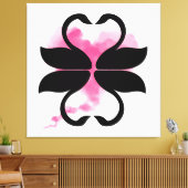 Spandraamdoek Canvas Afdruk (Insitu (Woonkamer))