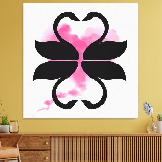 Spandraamdoek Canvas Afdruk (Insitu (Woonkamer))