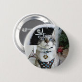 Spangles zegt: "Aye Aye Kapitein!" Ronde Button 5,7 Cm (Voorkant /achterkant)