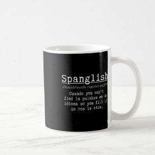 Spanglish definitie grappige Spaanse leraar tweeta Koffiemok