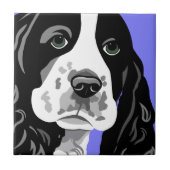 Spaniel Art Tegeltje (Voorkant)