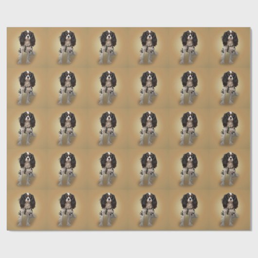 SPANIEL CADEAUPAPIER (Vlak)