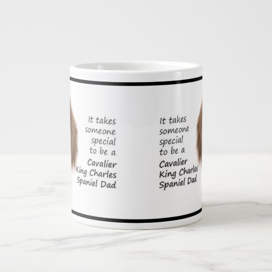 Spaniel Dad Jumbo Mok (Voorkant)