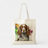 Spaniel Dog Tote Bag (Achterkant)