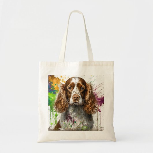 Spaniel Dog Tote Bag (Voorkant)