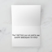 SPANIEL EN HAVANEES ZEGGEN VOORAFGAAND AAN U KAART (Binnen)