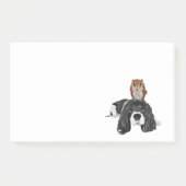 SPANIEL EN OWL POST-IT® NOTES (Voorkant)