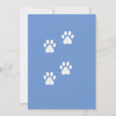 Spaniel hond King Charles Springer Kaart (Achterkant)