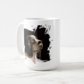 Spaniel hond liefde mok (Voorkant links)