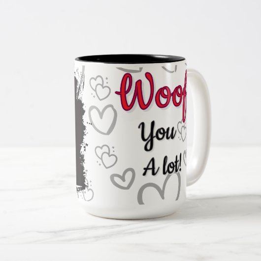 Spaniel hond liefde mok (Voorkant rechts)