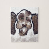 Spaniel Legpuzzel (Verticaal)