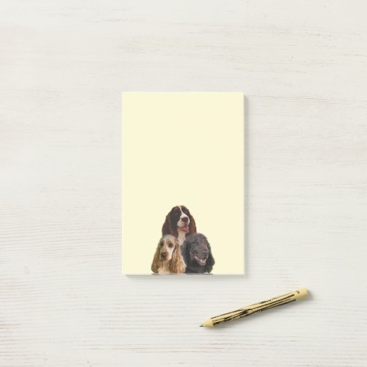 Spaniel Love - Post-It Notes (Op bureau)