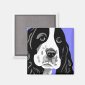 Spaniel magneten (Voorkant / Achterkant)