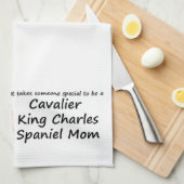 Spaniel Mam Kitchen Towel Theedoek (Quarter Fold)