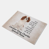 Spaniel — Mat van deur (Schuin)