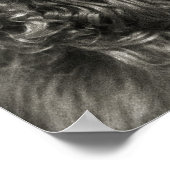 Spaniel met een dekmantel poster (Hoek)