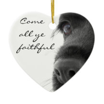 Spaniel Ornament: "Kom allemaal getrouw"