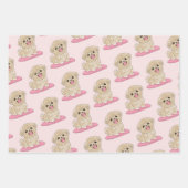 Spaniel Puppy Inpakpapier Vel (Voorkant)