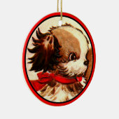  Spaniel Puppy Ornament (Rechts)