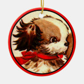  Spaniel Puppy Ornament (Voorkant)