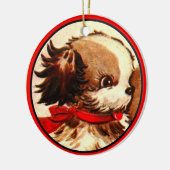  Spaniel Puppy Ornament (Links)