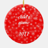  Spaniel Puppy Ornament (Achterkant)