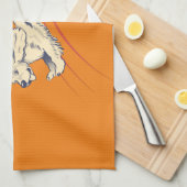 Spaniel Speedway #LifeCommentaar Theedoek (Quarter Fold)