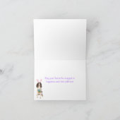 Spaniel van de Aanzetsteen van Pasen het Engelse Feestdagen Kaart (Binnen)