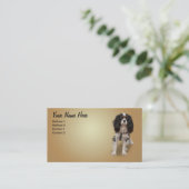 SPANIEL VISITEKAARTJE (Staand voorkant)