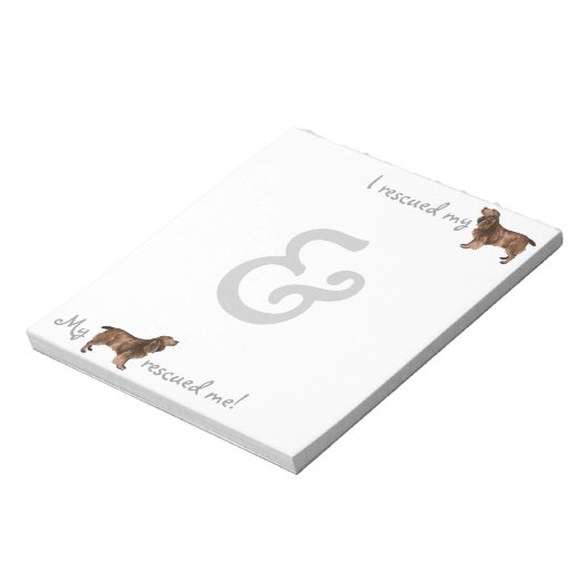 Spaniel voor reddingsveld notitieblok (Linkerzijde)