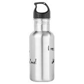 Spaniel voor reddingsveld waterfles  (Achterkant)