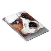 Spanielpuppy Notitieboek (Rechterzijde)