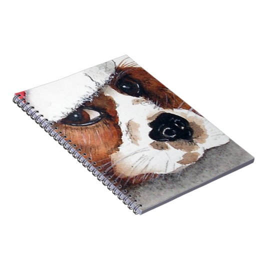 Spanielpuppy Notitieboek (Rechterzijde)