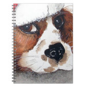 Spanielpuppy Notitieboek (Voorkant)