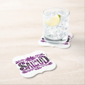 Spanien Urlaub und Feier  "SALUD" -  Prost Kartonnen Onderzetters (Insitu)