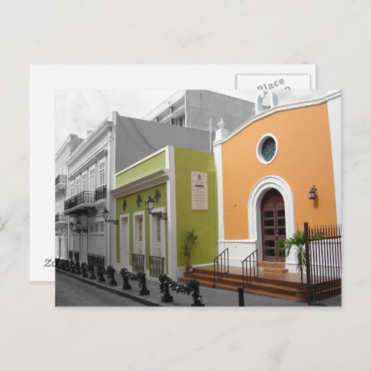 Spanish Architecture Postcard Briefkaart (Voorkant / Achterkant)