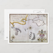 SPANISH ARMADA, 1588 2 BRIEFKAART (Voorkant / Achterkant)