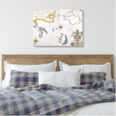 SPANISH ARMADA, 1588 2 CANVAS AFDRUK (Insitu (Slaapkamer))