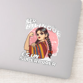 Spanish Bilingual Teacher ESL Maestra Bilingüe  Sticker