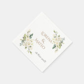 Spanish Boho Wedding Napkins Servet (Hoek)