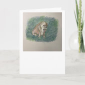 Spanish Bull Dog Wenskaart Kaart (Voorkant)